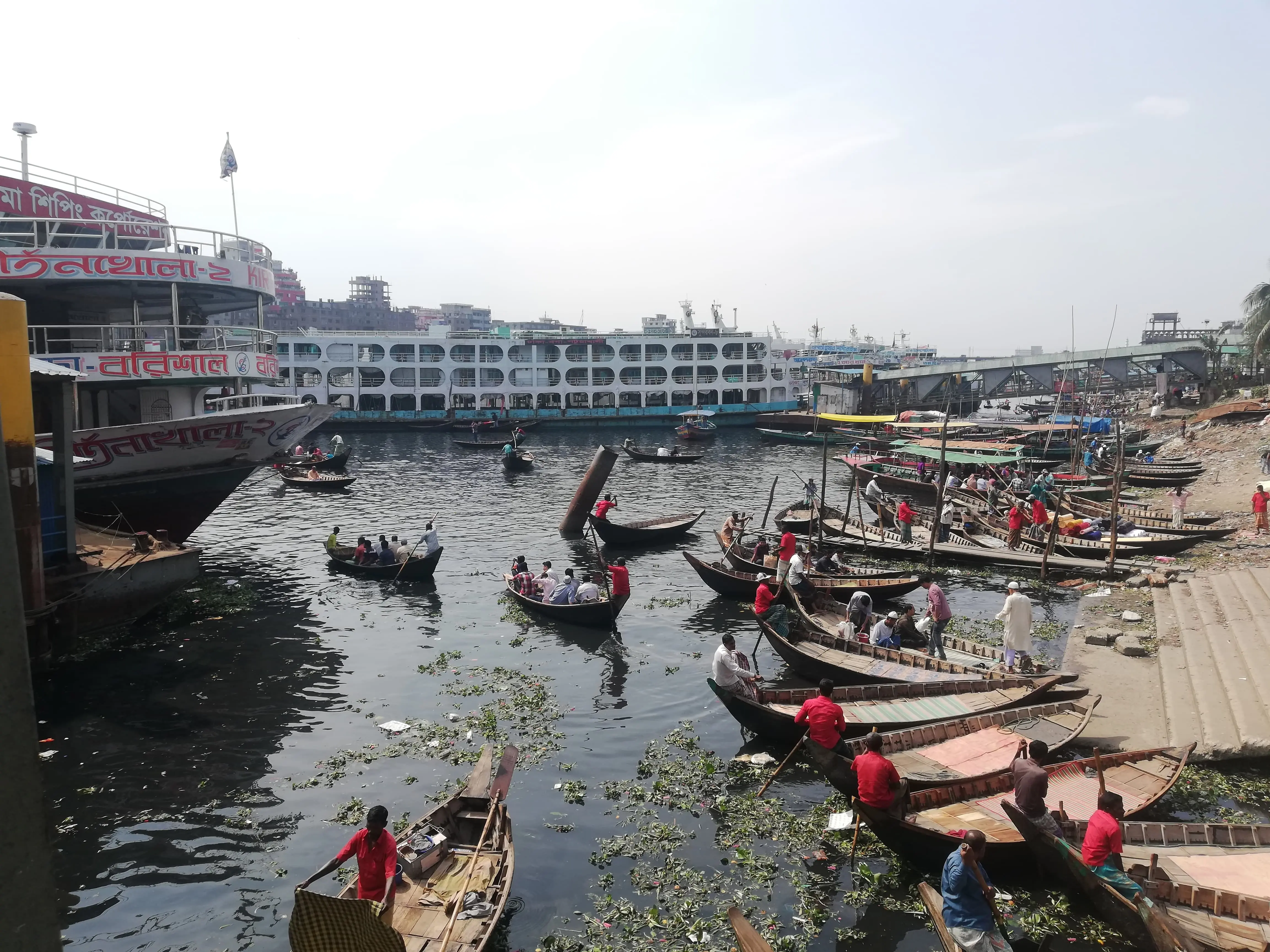 The Port of Dhaka, located in the capital and largest city of Bangladesh