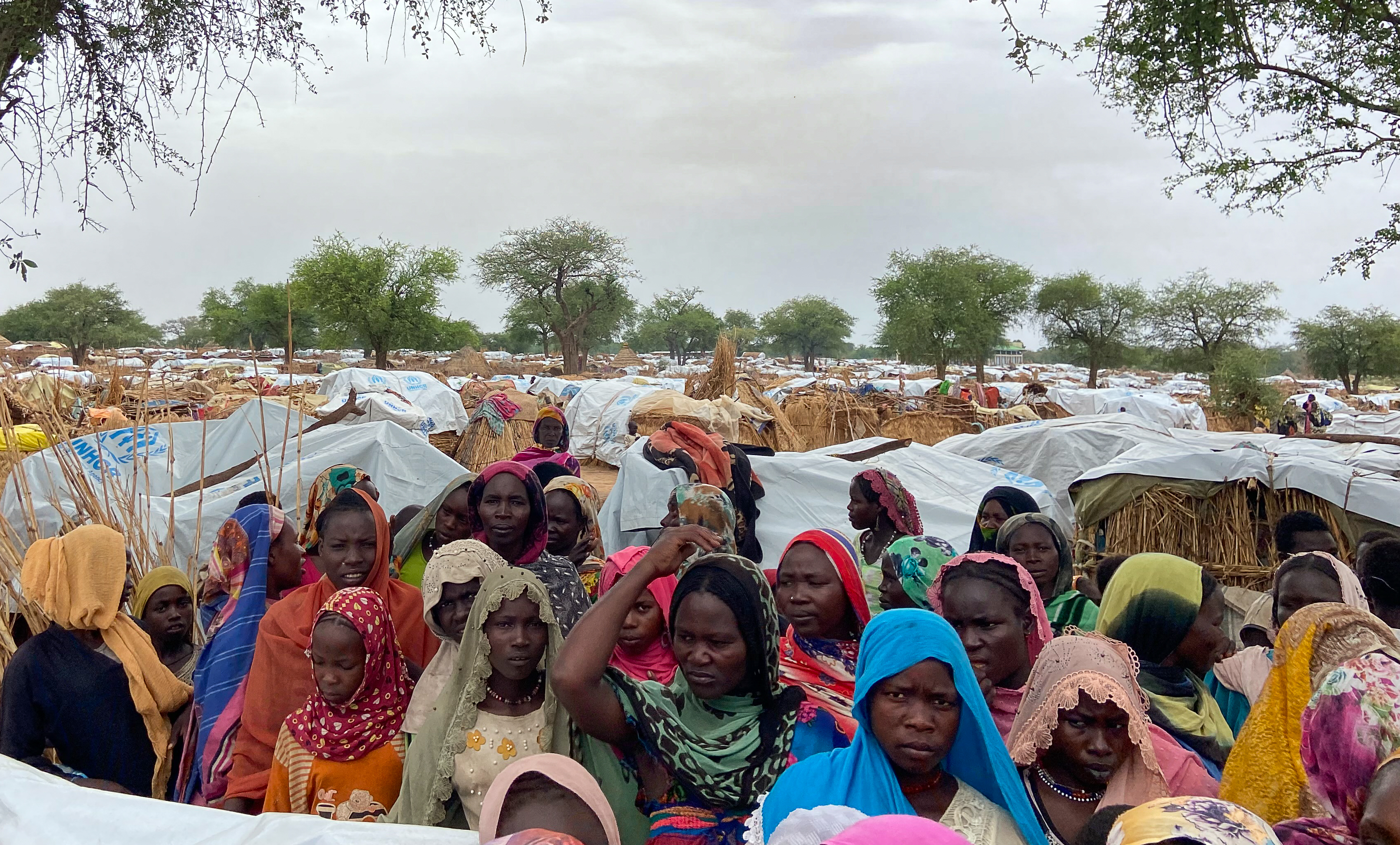 Sudanese refugees arrive in Chad
