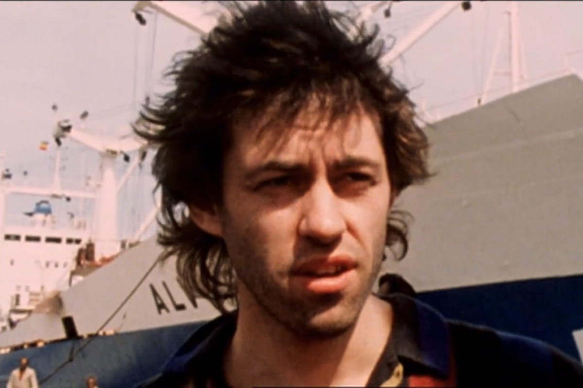 Bob Geldof in Ethiopia, 1984