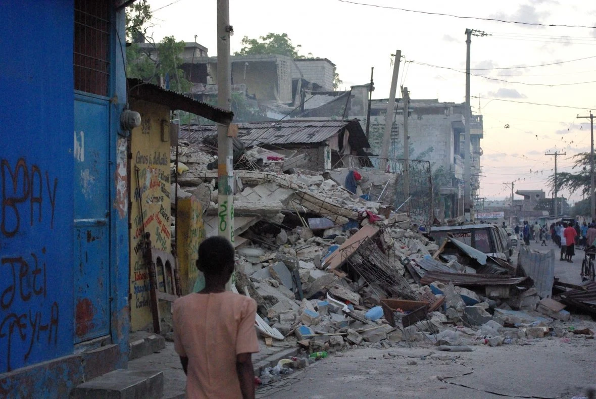 The 2010 earthquake in Haiti, an unprecedented scale of destruction.