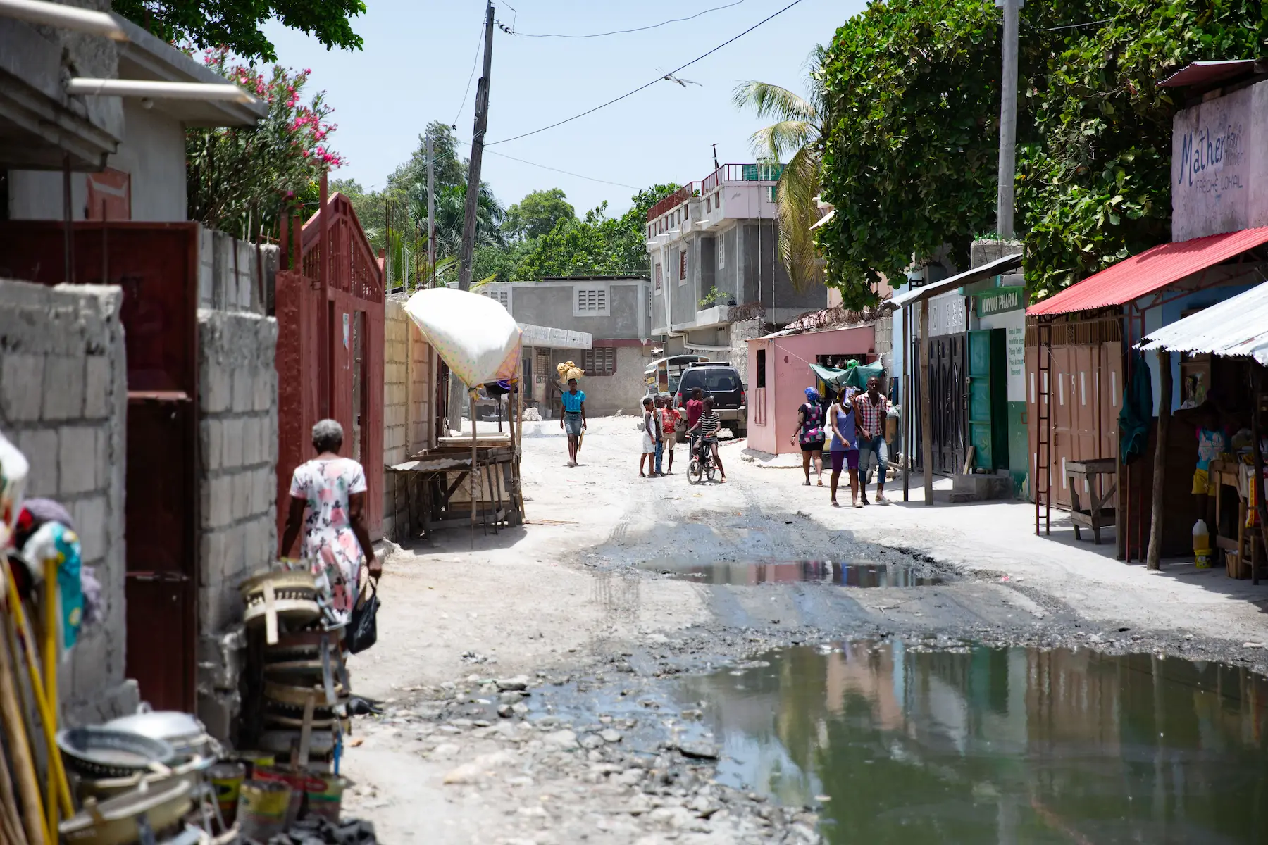 Cité Soleil, a commune located within Port-au-Prince, is one of the lowest-income and most densely-populated communities in Haiti, and is prone to flood, violence, and disease outbreaks.