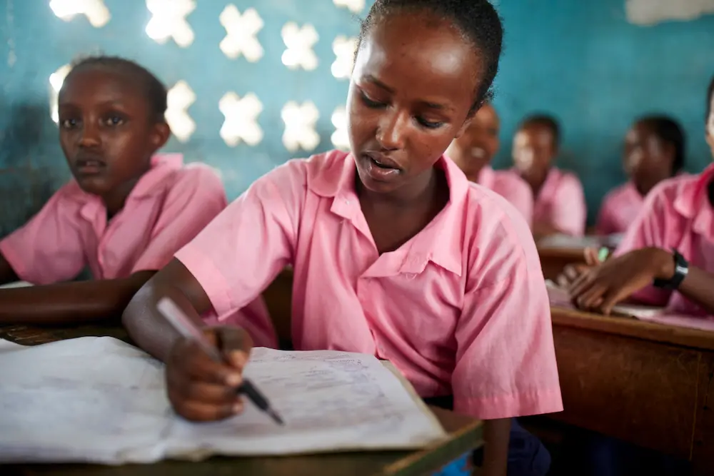 Botu Ali, a student at the Maikona Girls Secondary School. After participating in an after-school group and learning about her rights, Botu made the decision to refuse ritual FGM, the predominant cultural practice in her community