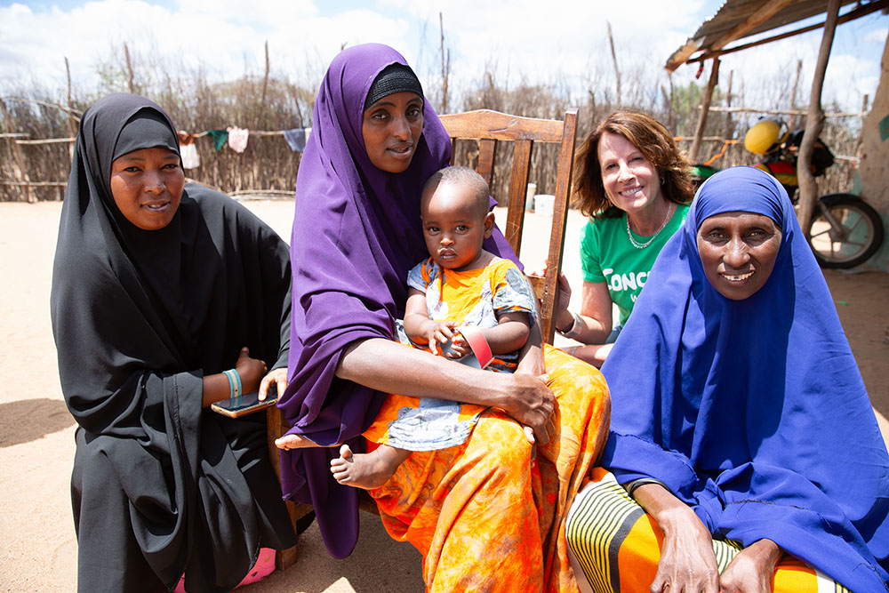a group of women in Kenya