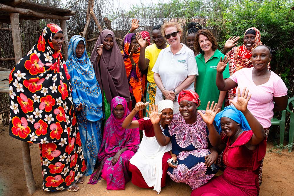 a women's group  in Kenya