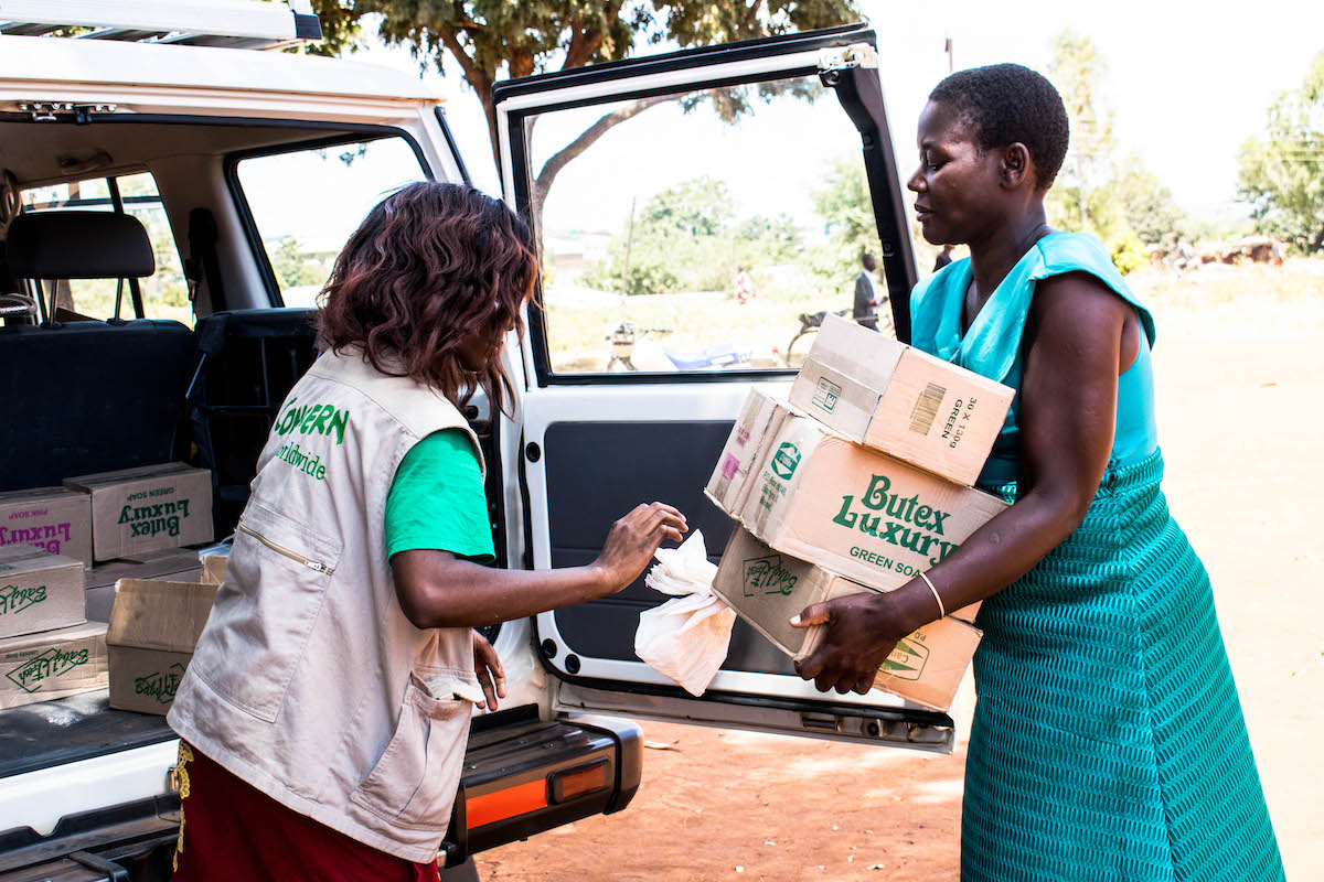 COVID-19 supply distributon in Malawi
