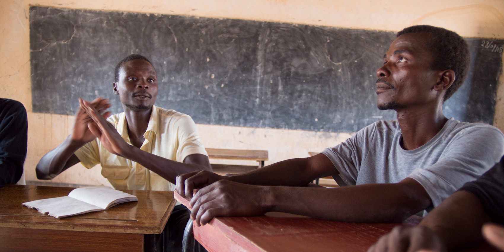 Lenason Dinyero is chairperson of Nyantchiri School Father Group and is married to Melina. Lenason says he joined the father group to help in the fight against early or forced marriages and other cultural practices that prevent children from achieving a good level of education