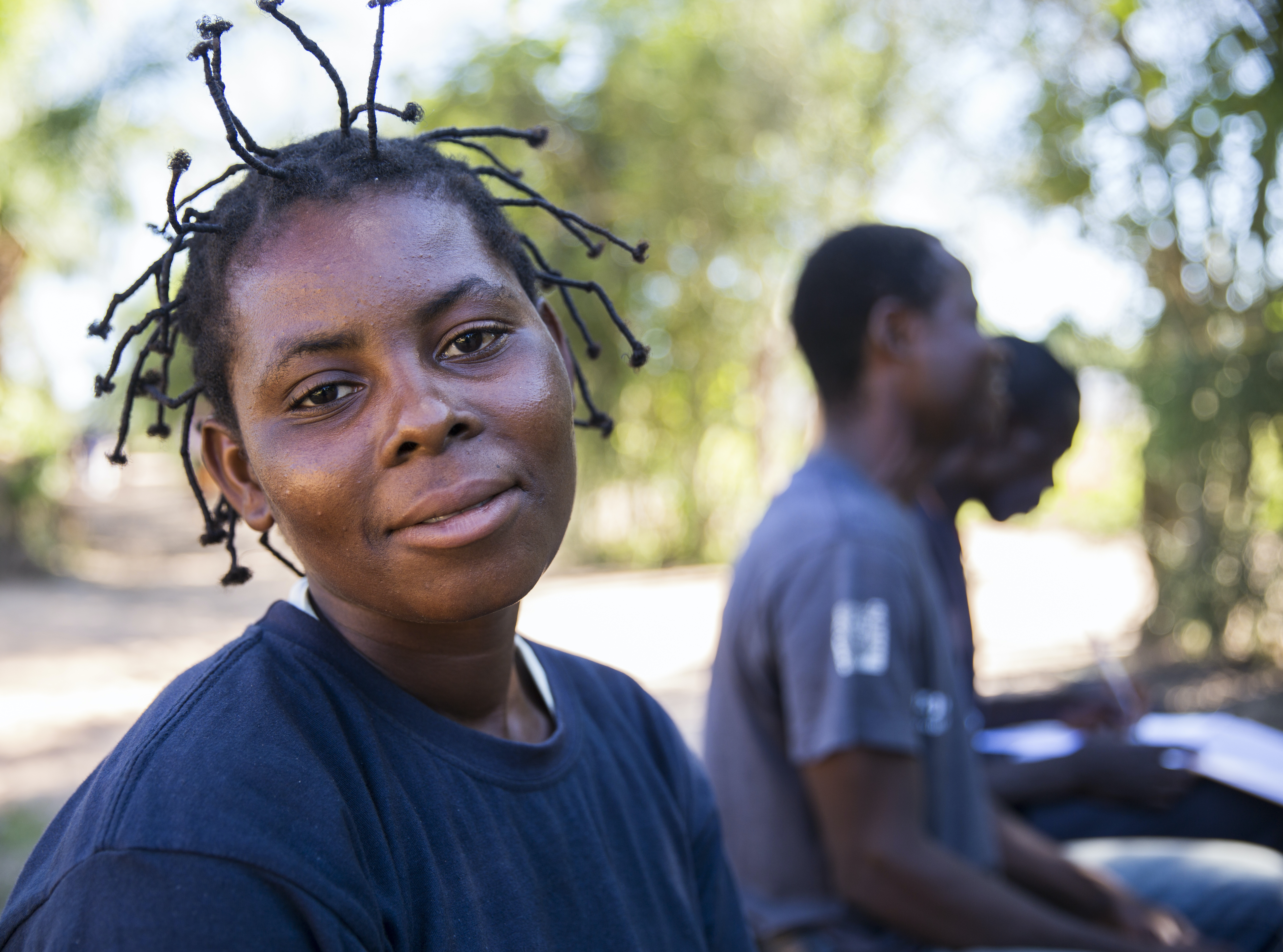 Ngoy Francine, treasurer of her local water committee in Tanganyika province, DRC