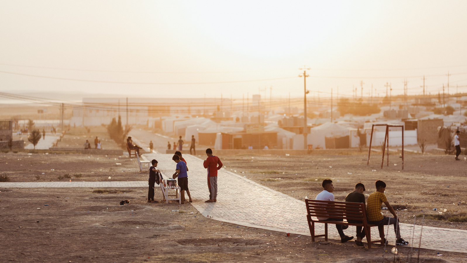A displacement camp in northern Iraq.
