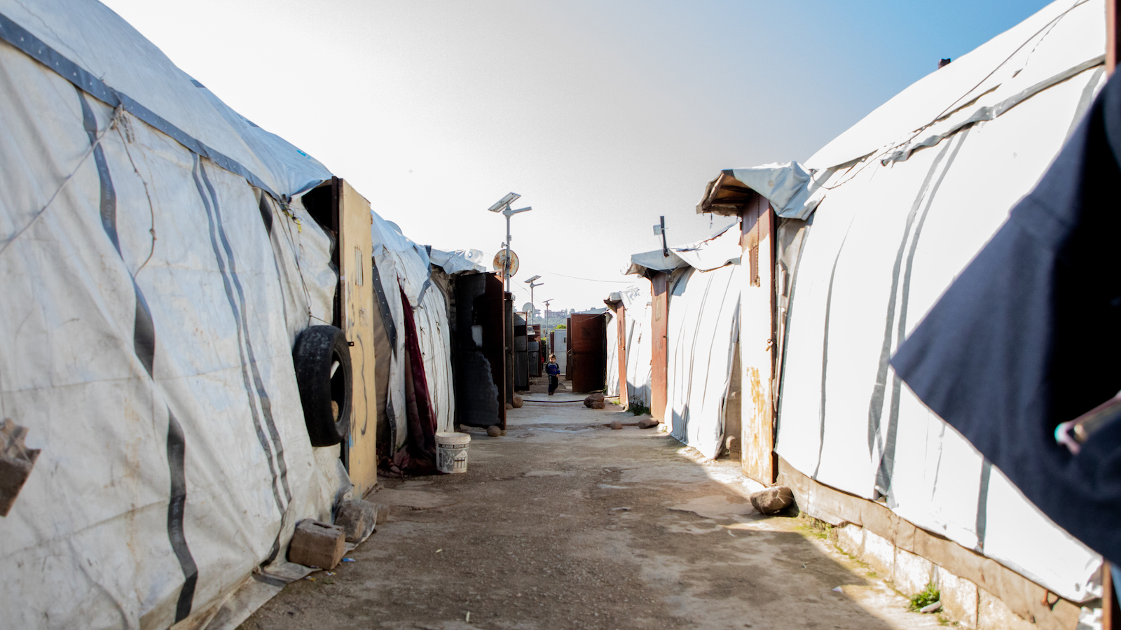 Tents at a refugee camp in Aakkar, Lebanon. (Photo: Gavin Douglas/Concern Worldwide)
