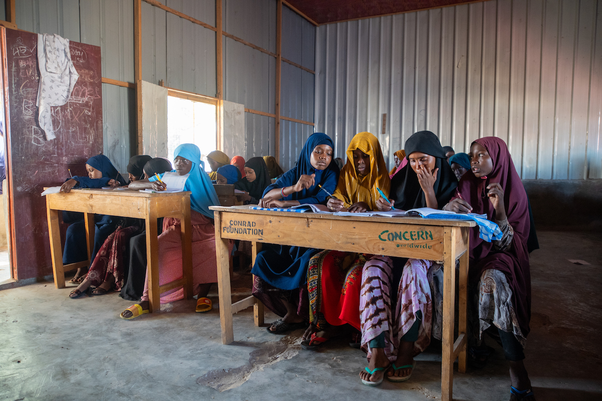 A Concern-supported school in Somalia.