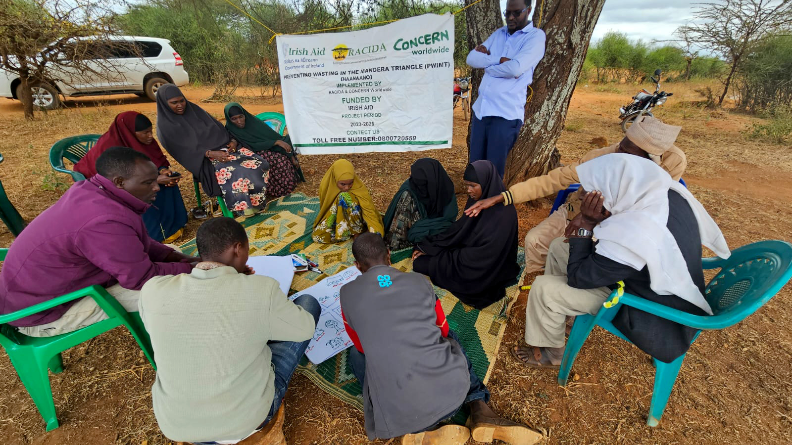 A risk assessment in Eymole Banisa, Kenya. (Photo: Concern Worldwide)