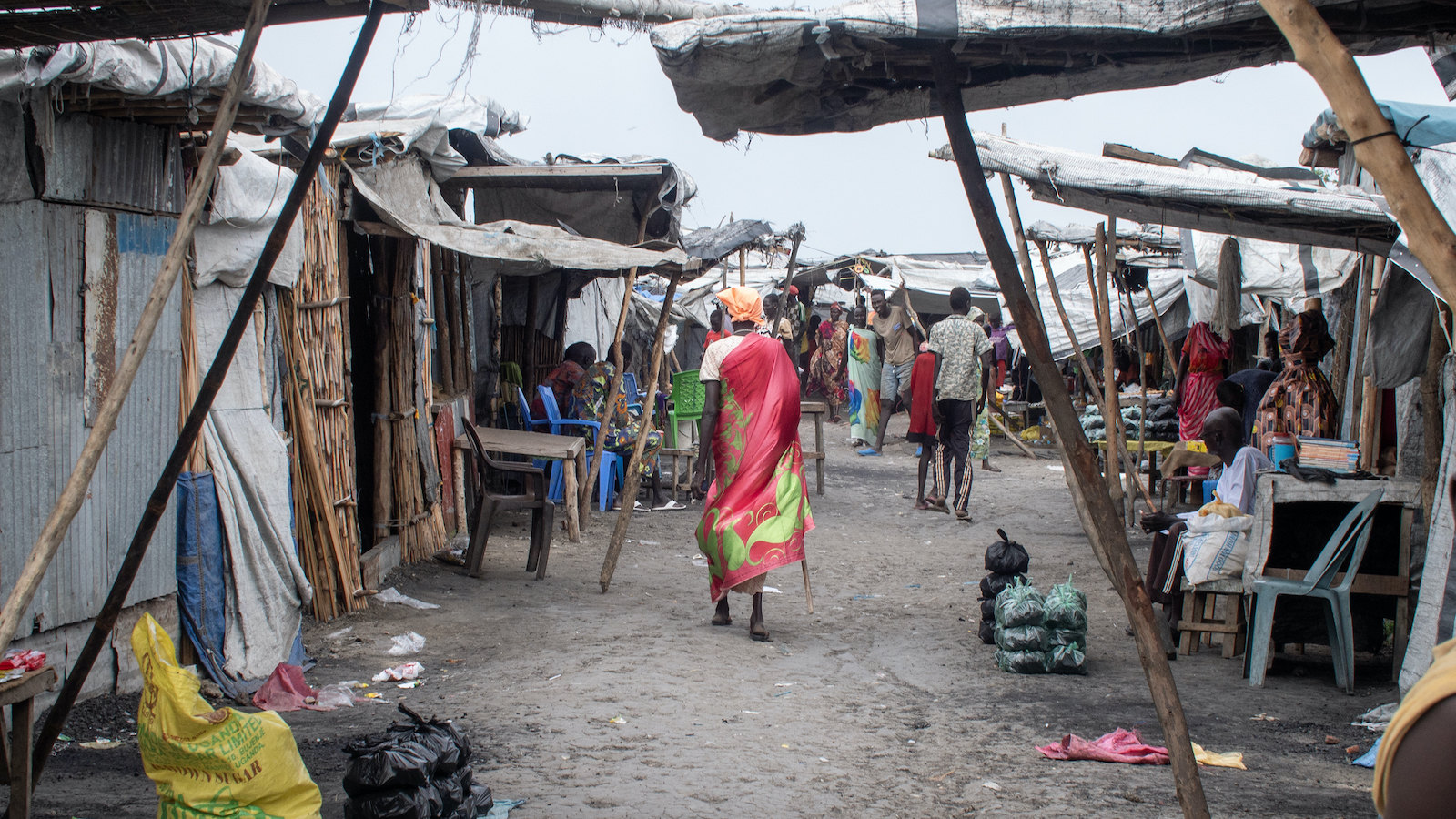 Bentiu displacement site in South Sudan's Unity State. (Photo: Jon Hozier-Byrne/Concern Worldwide)