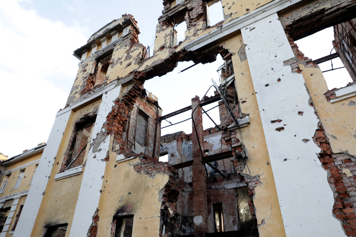 The aftermath of attacks in Kharkiv oblast, December 2025. (Photos: Jon Hozier-Byrne/Concern Worldwide)