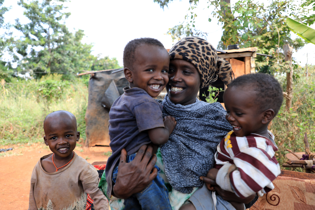 Mother Amina Abdirahman's 22-month-old twin boys suffered from acute malnutrition for nearly a year. They're now showing improvement after receiving treatment through Concern's Eastern and Southern Africa Humanitarian Fund program in Kenya, which was funded in part by the United States Government.