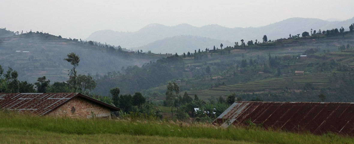 A Rwandan landscape.