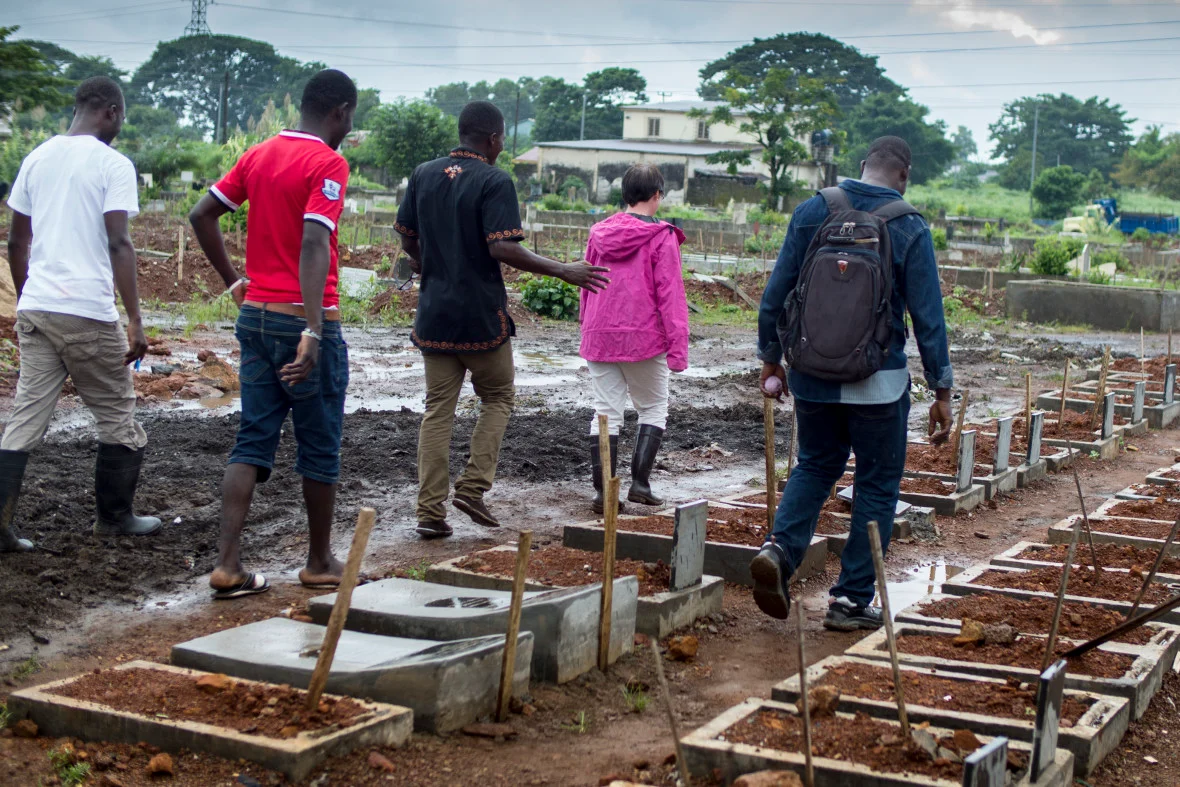 Kingtom cemetery in Freetown