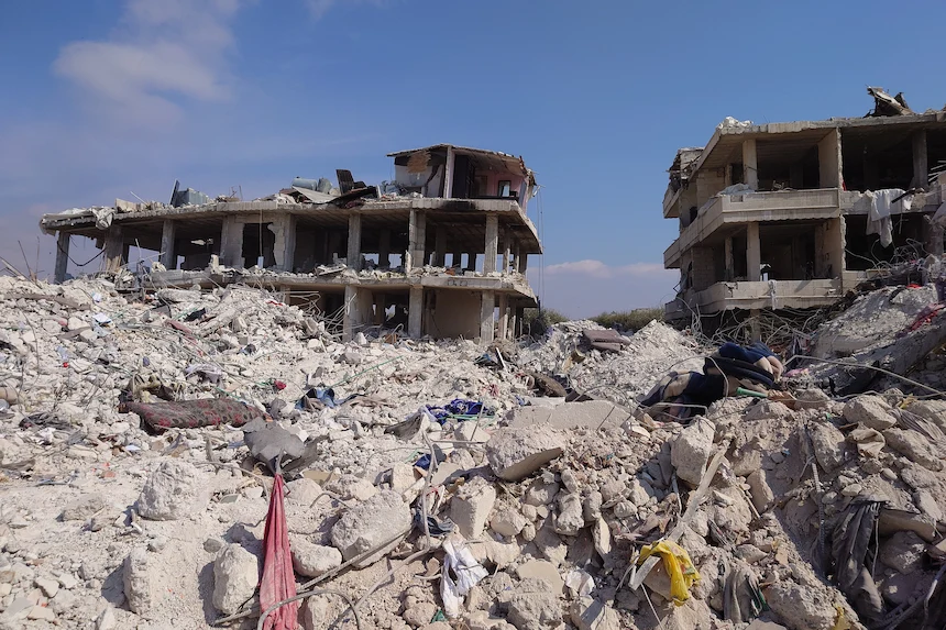 Aftermath of the Türkiye-Syria earthquake, 2023. (Photo: Concern Worldwide)