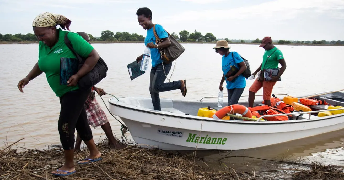 Emergency flood response in Mozambique