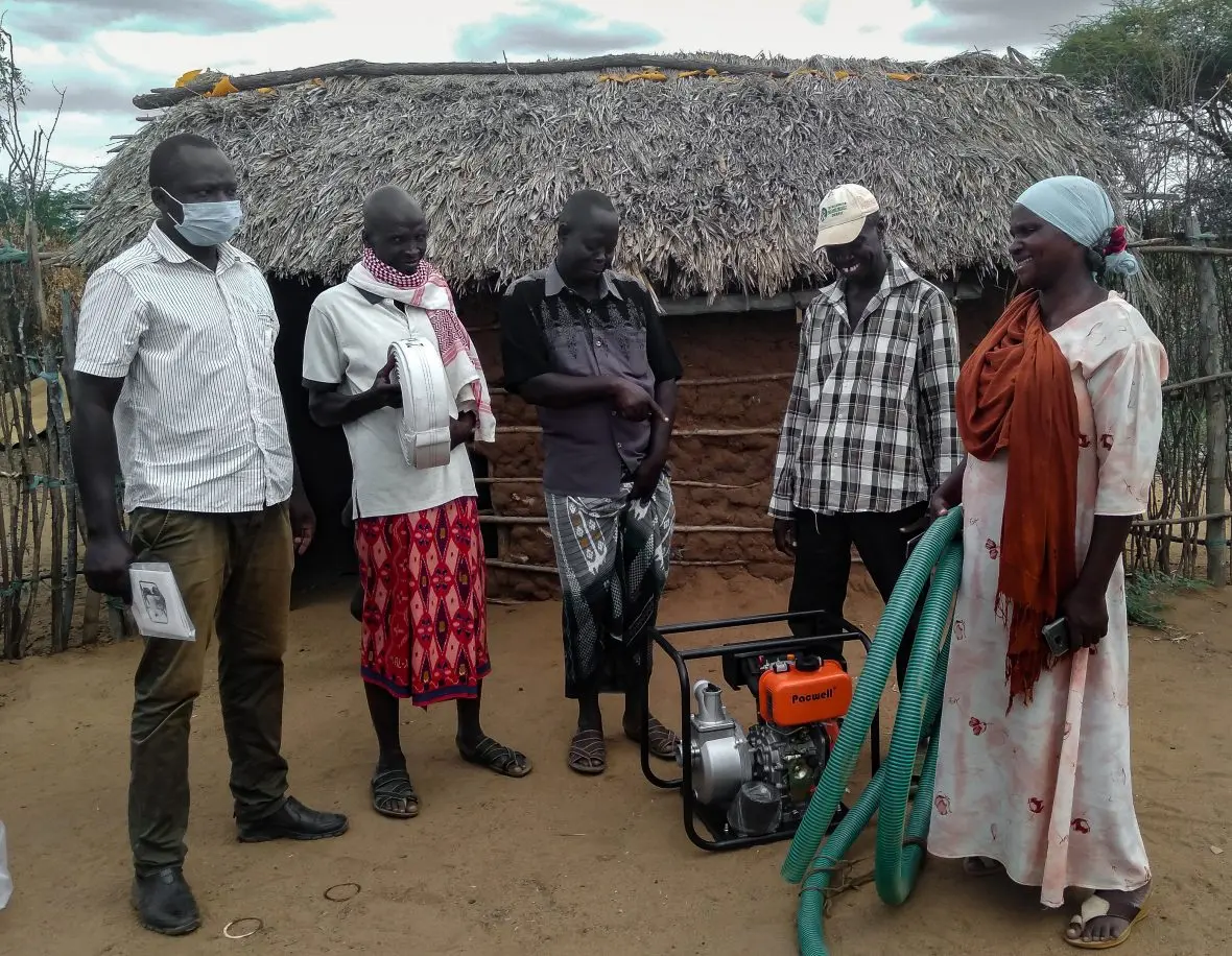 Pump distribution in Kenya