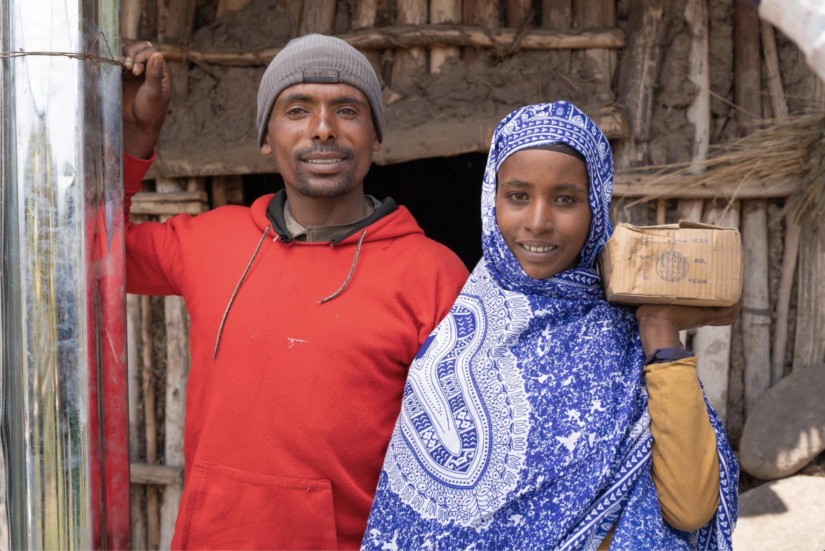 Ethiopian man and woman